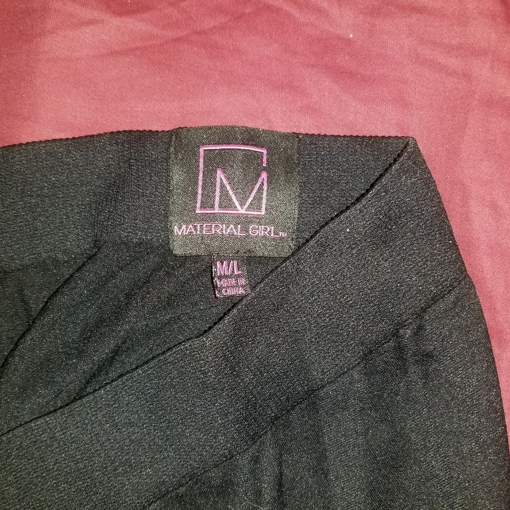 Faux leather panel leggings - Picture 4 of 4